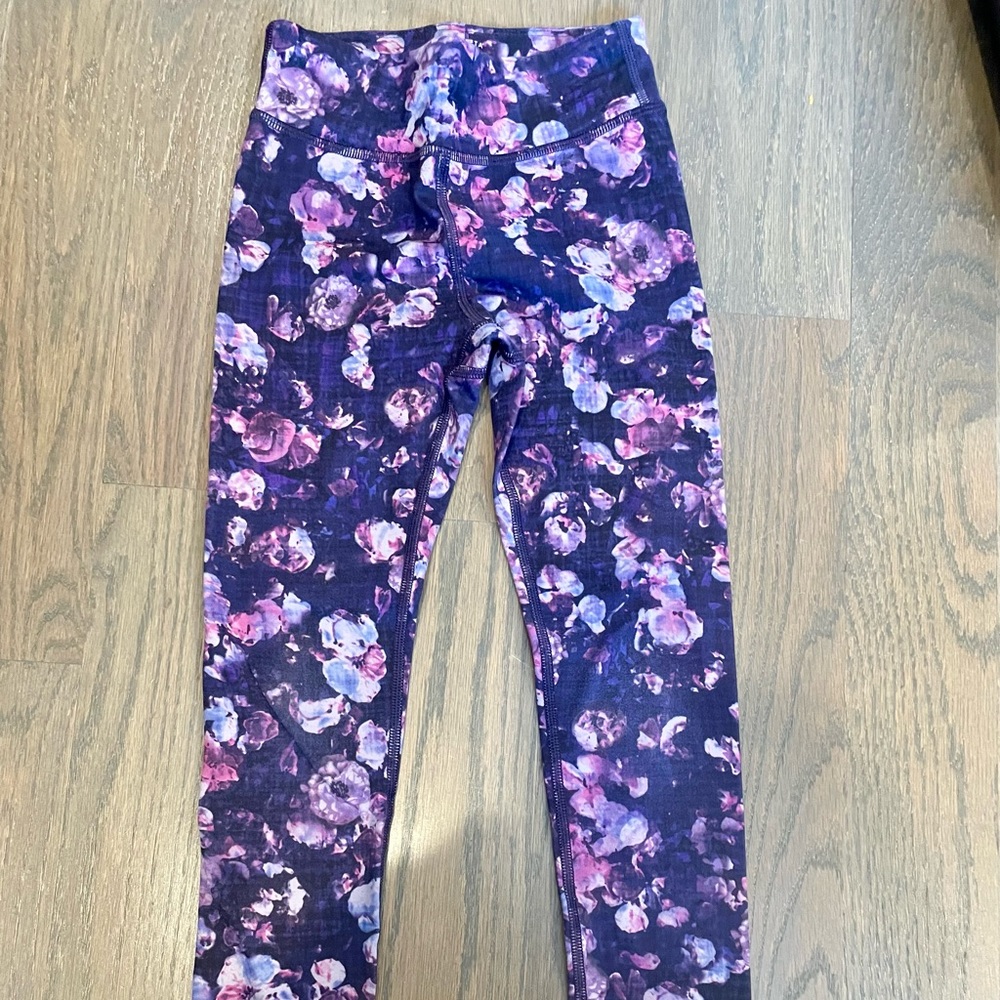 Girls Athleta High Rise Leggings